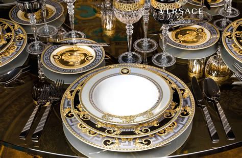 versace tableware|versace home table.